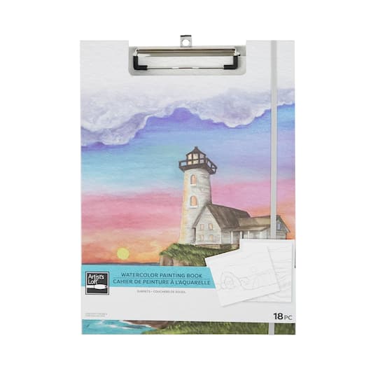 Sunsets Watercolor Painting Book by Artist's Loft®